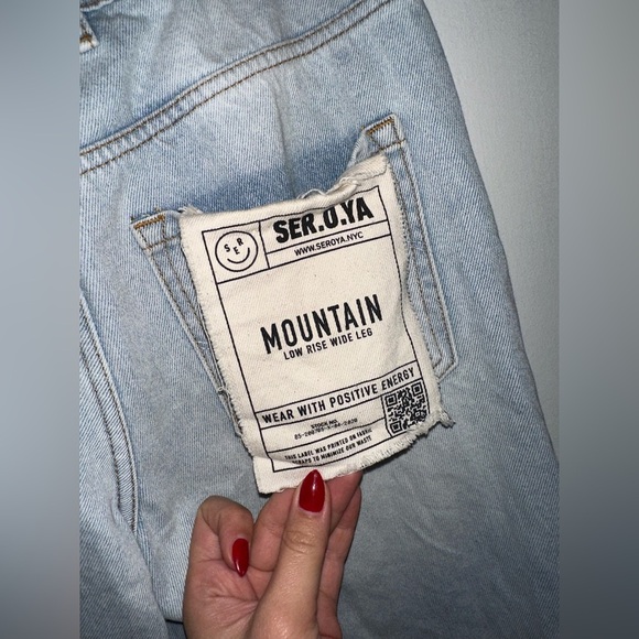 SER.O.YA Mountain Wide Leg Jeans women’s  Size  29 - Picture 7 of 11